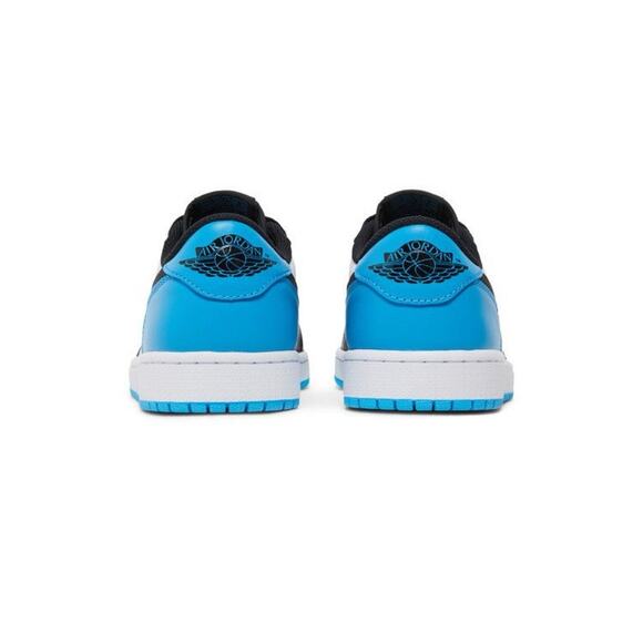 Size 17- Air Jordan 1 Retro OG low dark black powder blue(CZ0790-104) - Picture 2 of 5